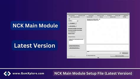 nck main module 6.6.3 download